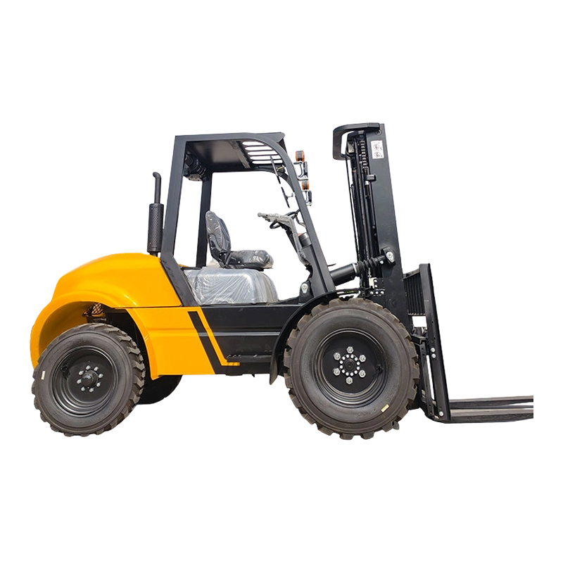 Terénní vysokozdvižný vozík All-Terrain 3,5t Dieselový vysokozdvižný vozík s 4,8m trojitým stožárem